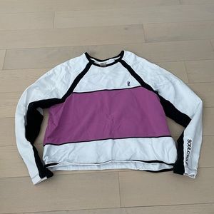 P.E. NATION SOULCYCLE CROPPED SWEATSHIRT